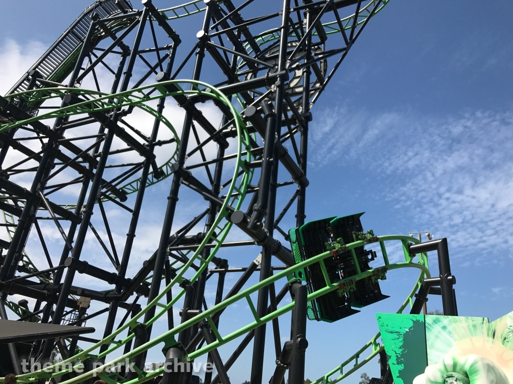 Green Lantern Coaster at Warner Bros. Movie World
