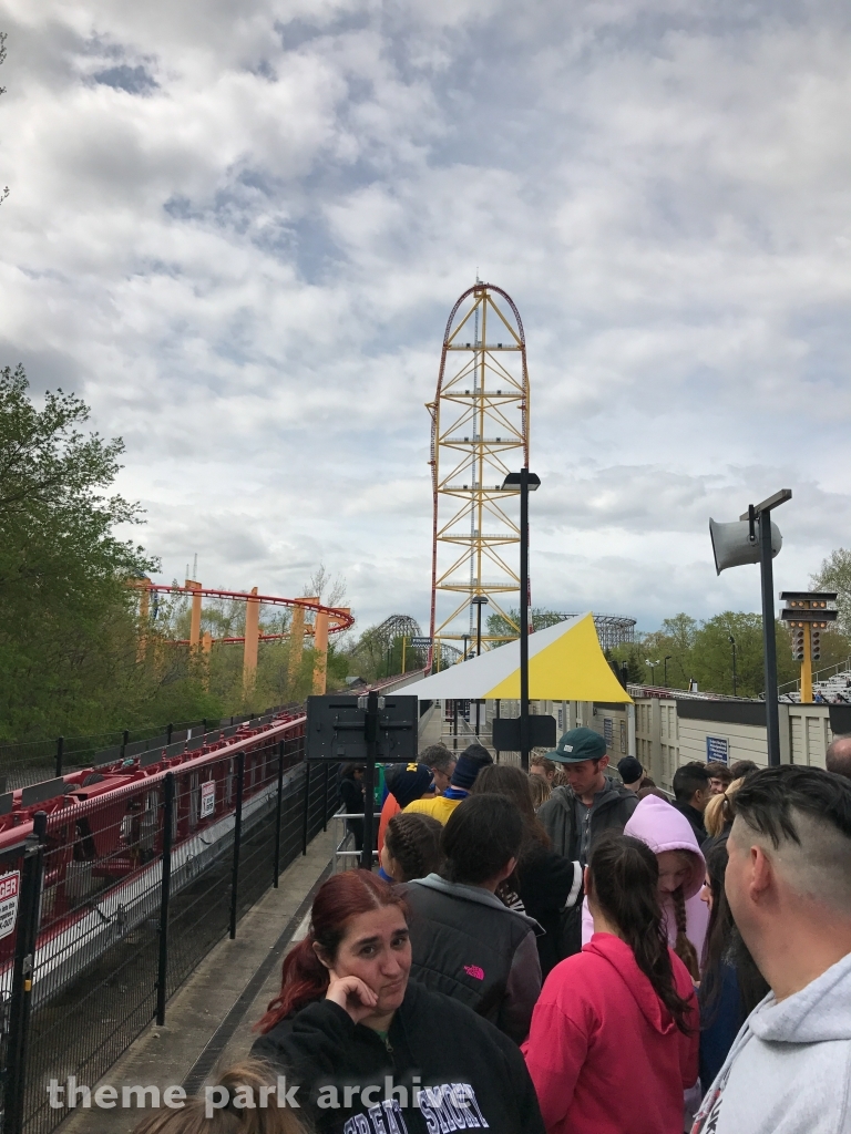 Top Thrill Dragster at Cedar Point
