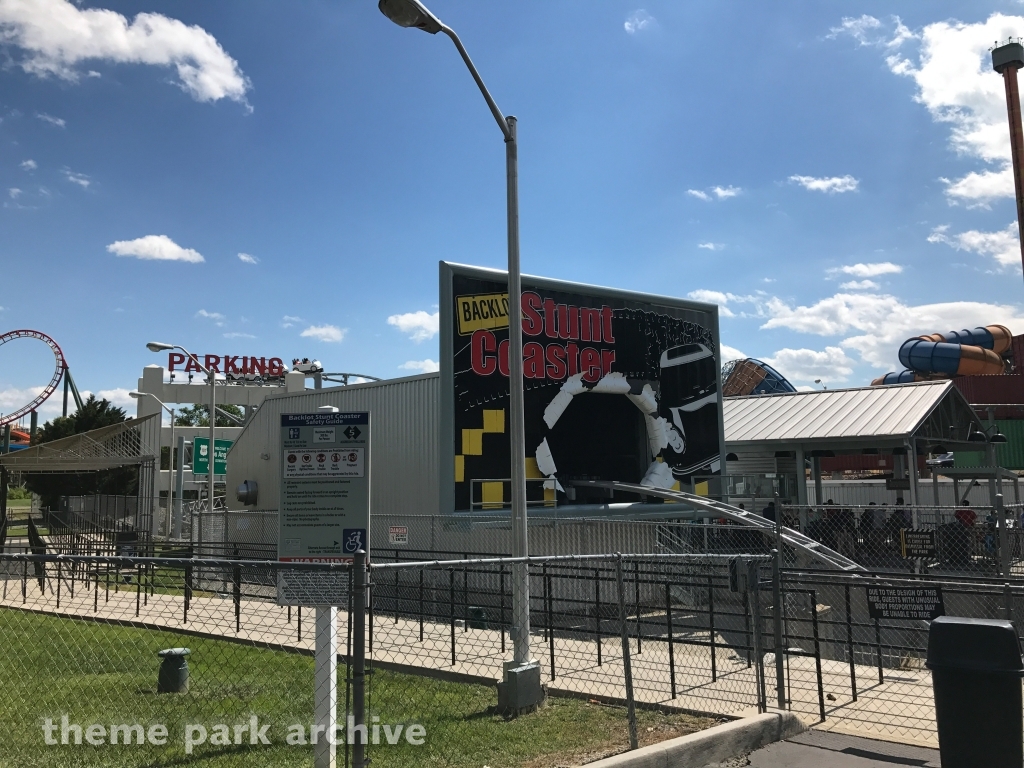 Backlot Stunt Coaster at Kings Dominion