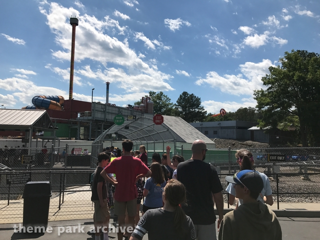 Backlot Stunt Coaster at Kings Dominion