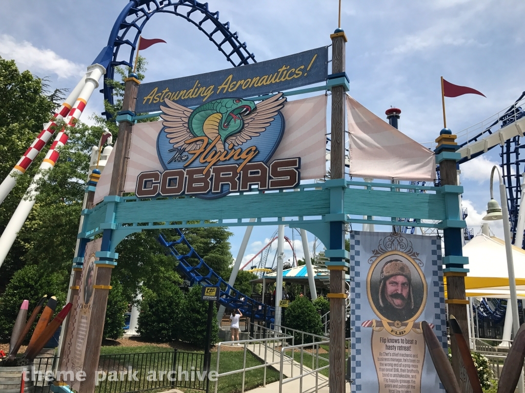 The Flying Cobras at Carowinds