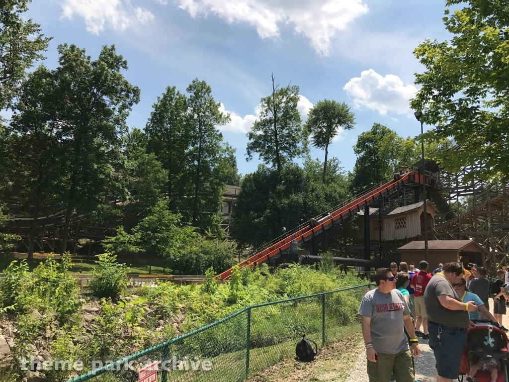 Frightful Falls at Holiday World