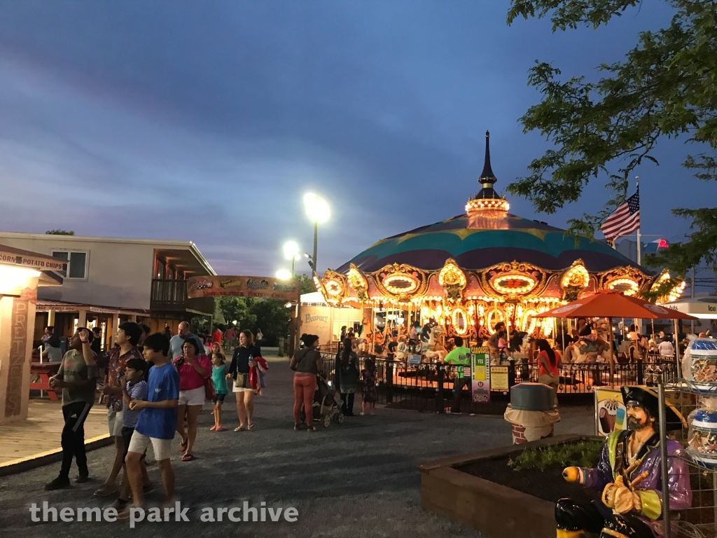 Carousel at Jolly Roger 30th Street Amusement Park