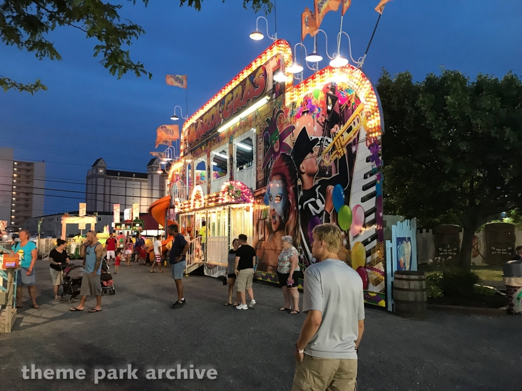 Mardi Gras at Jolly Roger 30th Street Amusement Park