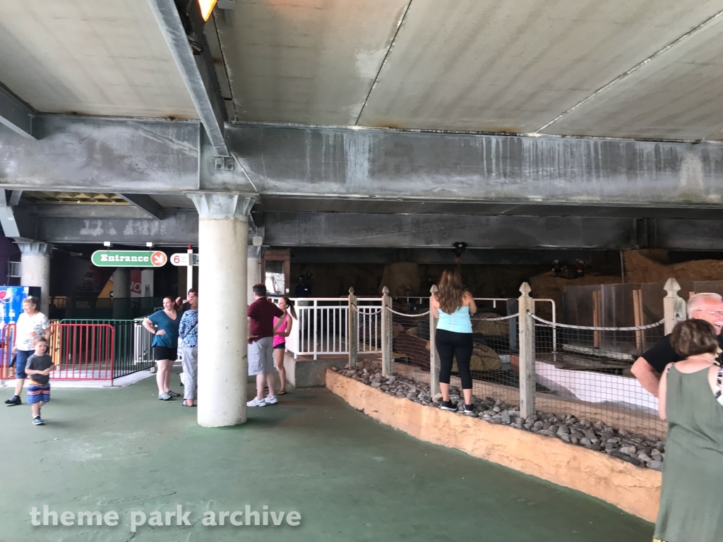Canyon Falls Log Flume at Gillian's Wonderland Pier