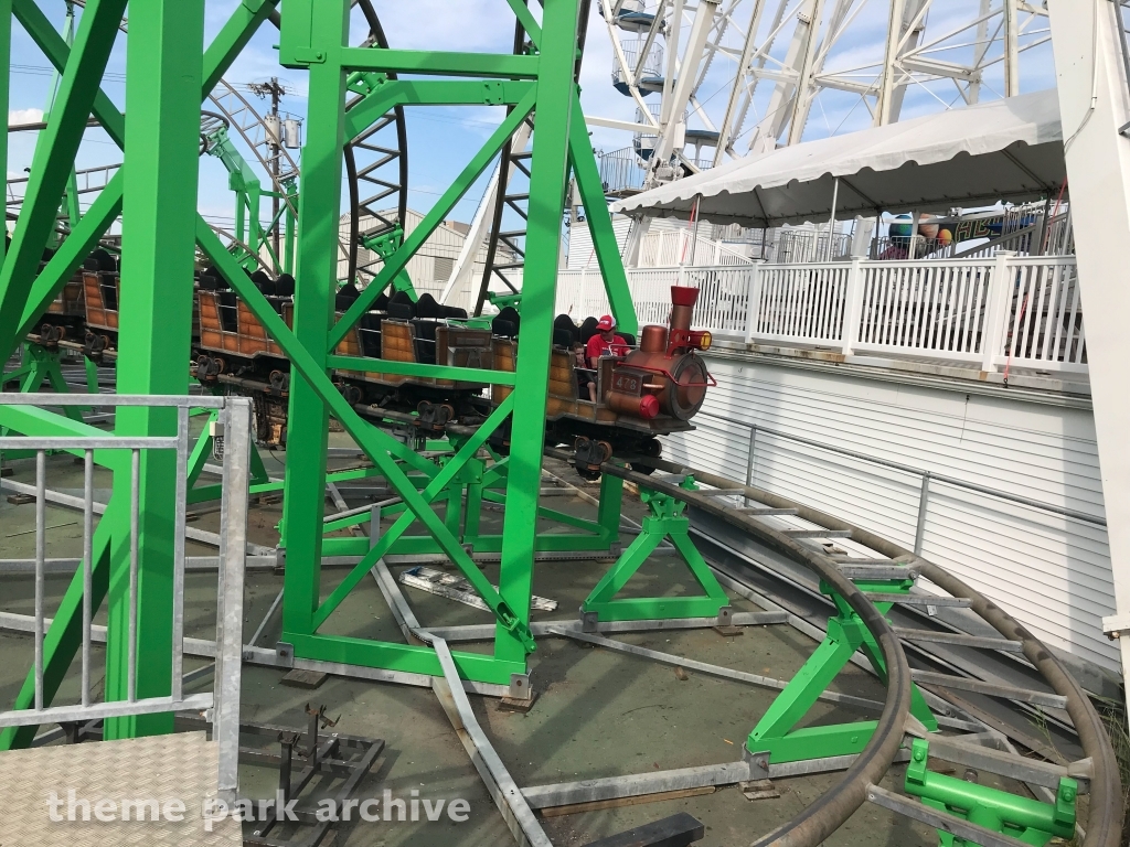 Runaway Train Roller Coaster at Gillian's Wonderland Pier
