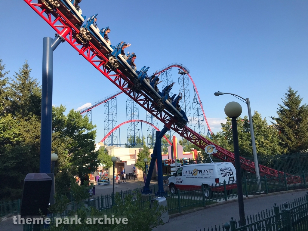 Superman The Ride at Six Flags New England