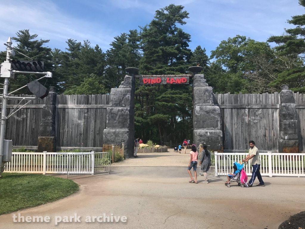 Dino Land at Edaville Family Amusement Park