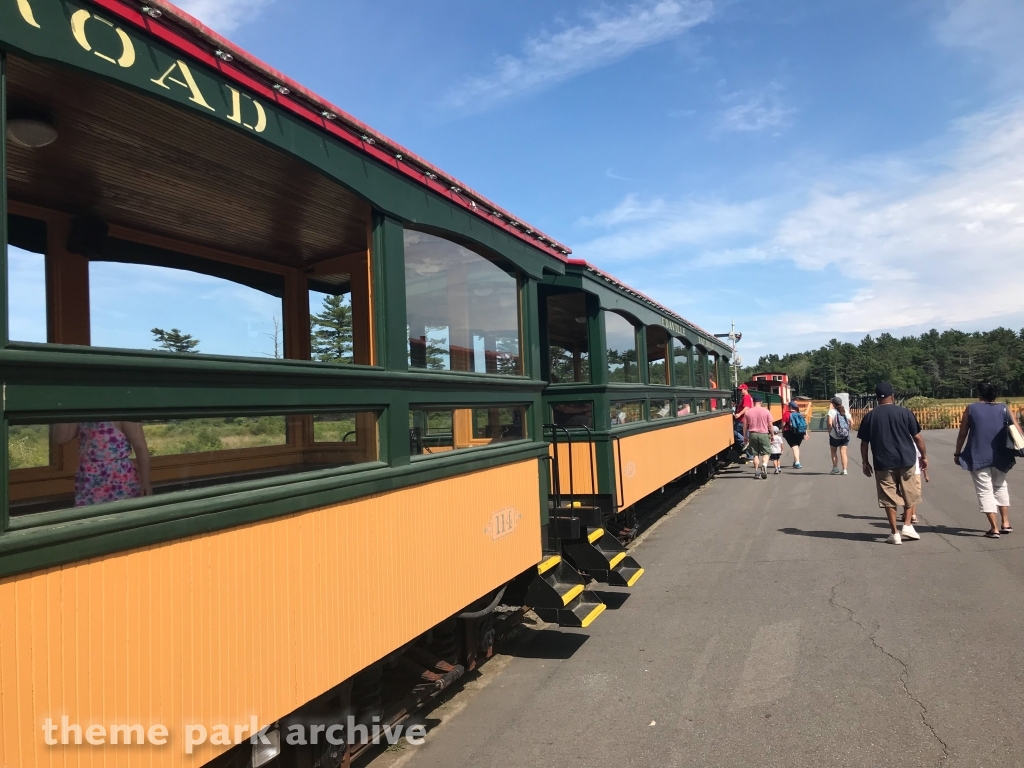 Thomas the Tank Engine Train Ride at Edaville Family Amusement Park