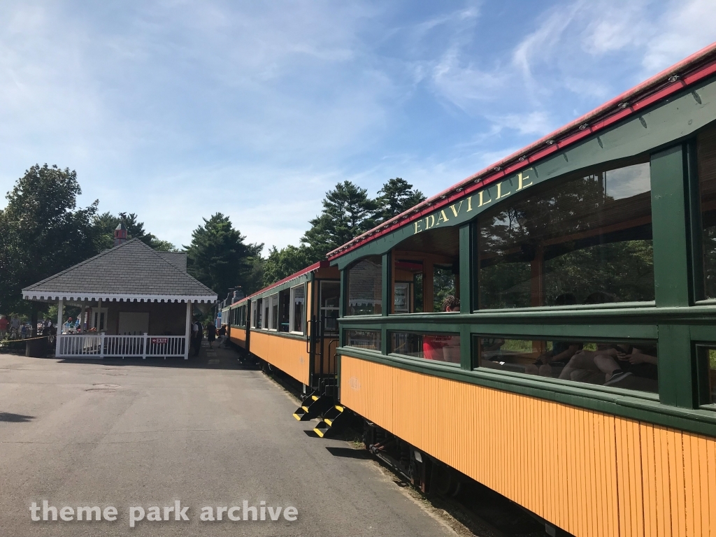 Thomas the Tank Engine Train Ride at Edaville Family Amusement Park