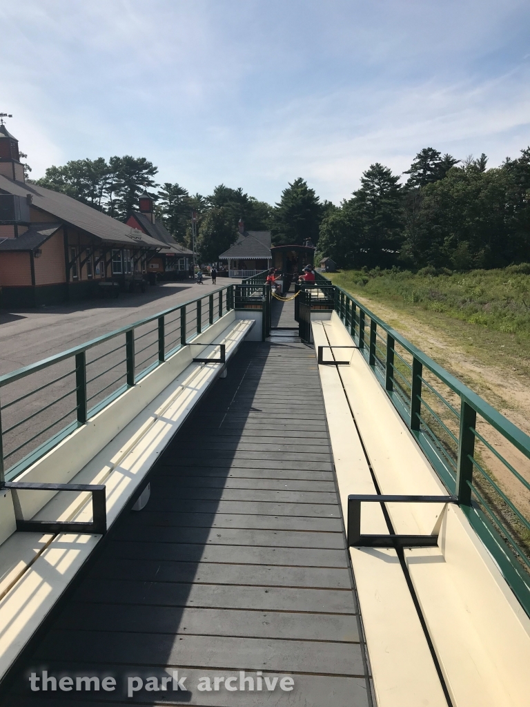 Thomas the Tank Engine Train Ride at Edaville Family Amusement Park