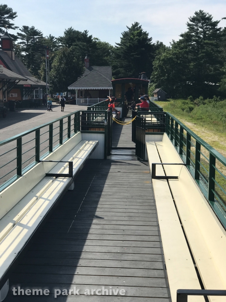 Thomas the Tank Engine Train Ride at Edaville Family Amusement Park