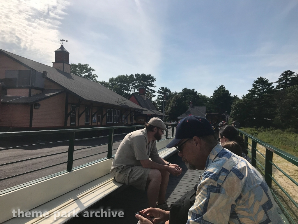 Thomas the Tank Engine Train Ride at Edaville Family Amusement Park