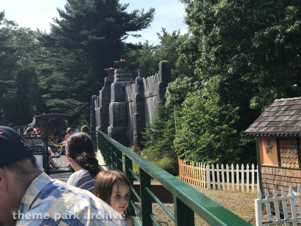 Thomas the Tank Engine Train Ride at Edaville Family Amusement Park