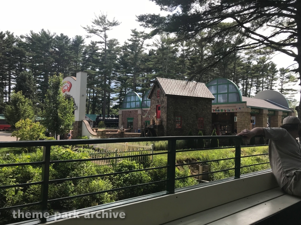 Thomas the Tank Engine Train Ride at Edaville Family Amusement Park