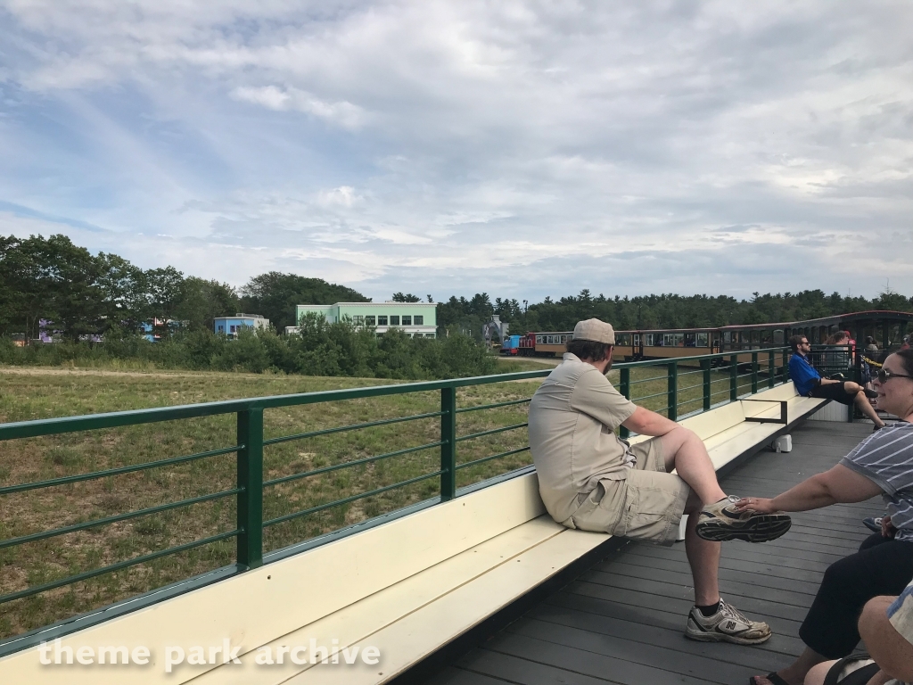 Thomas the Tank Engine Train Ride at Edaville Family Amusement Park