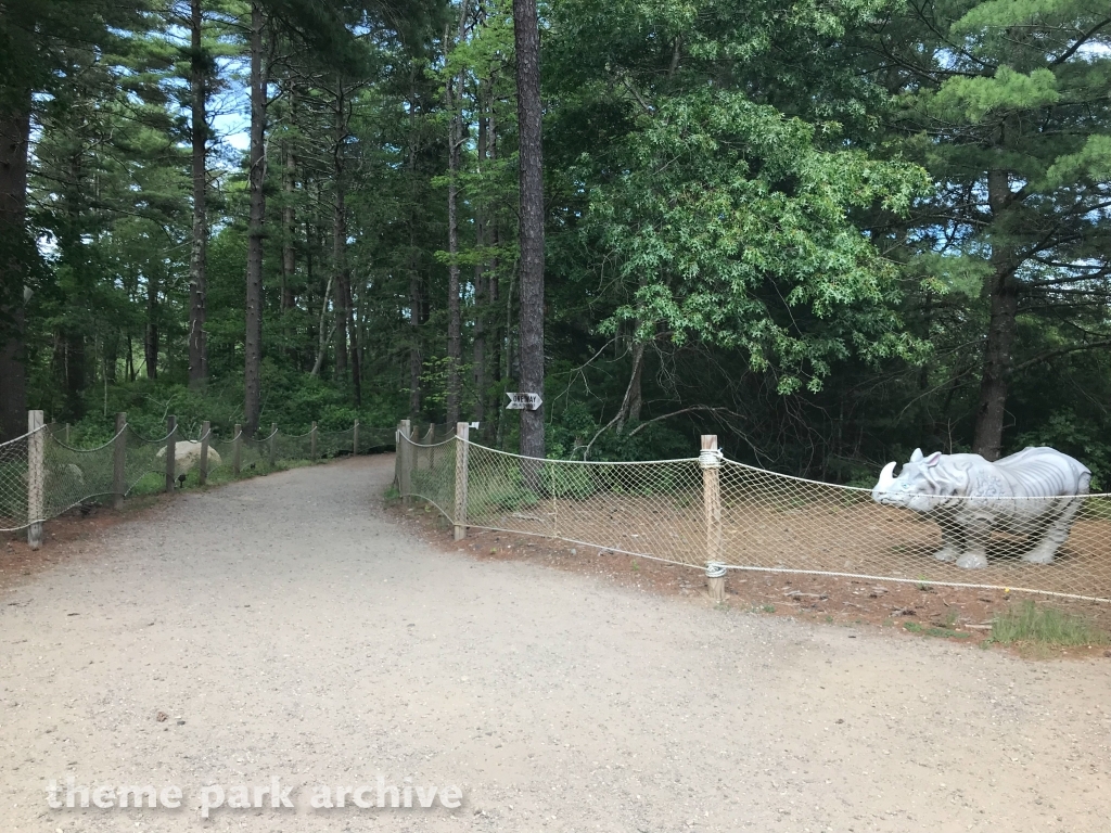 Dino Land at Edaville Family Amusement Park