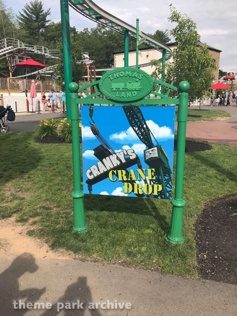 Cranky's Crane Drop at Edaville Family Amusement Park