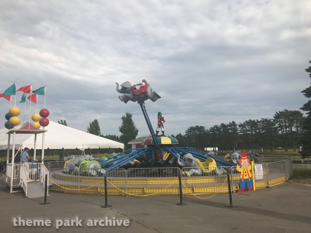 Flying Elephants at Edaville Family Amusement Park