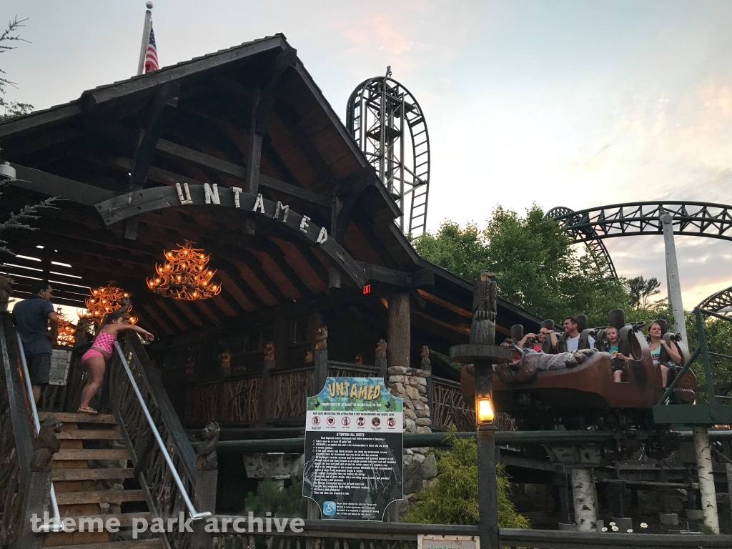 Untamed at Canobie Lake Park