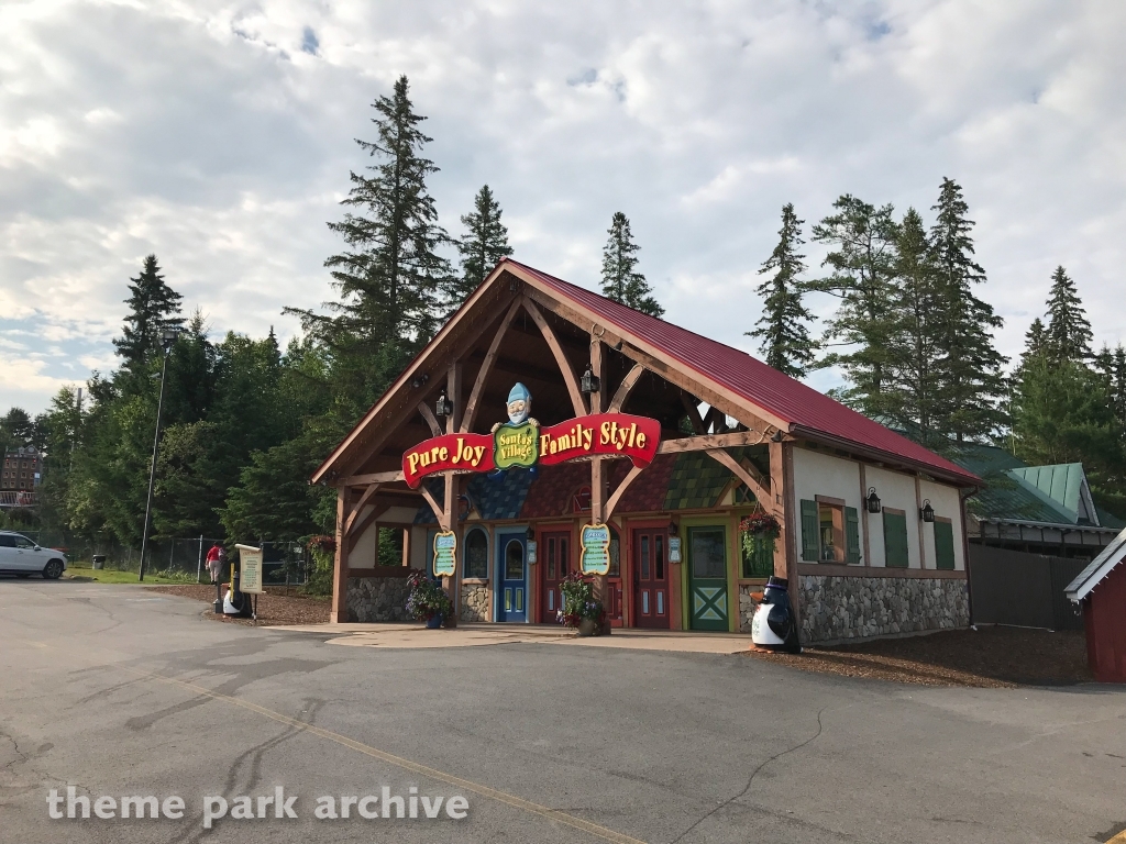 Entrance at Santa's Village