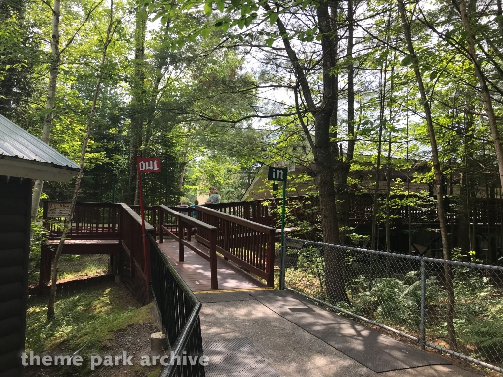 Skyway Sleigh Monorail at Santa's Village