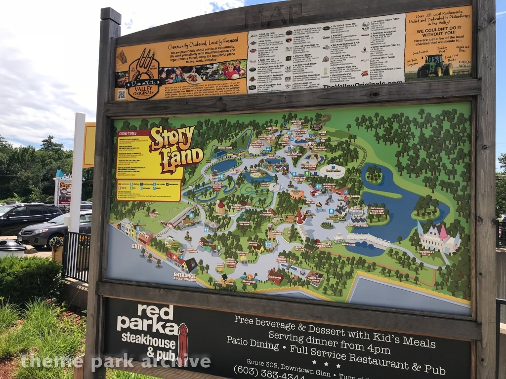 Entrance at Story Land