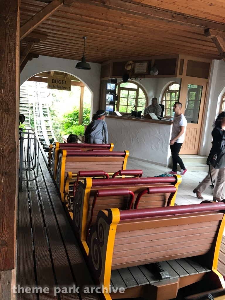 G sengte Sau at Erlebnispark Tripsdrill