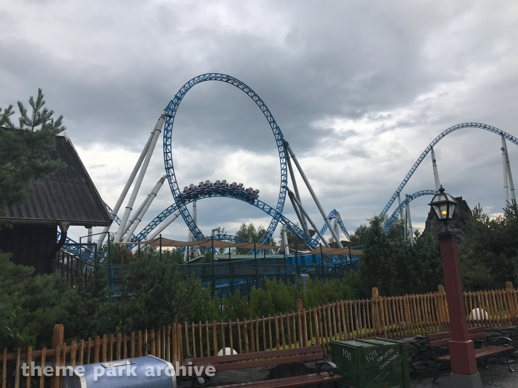 blue fire Megacoaster at Europa Park