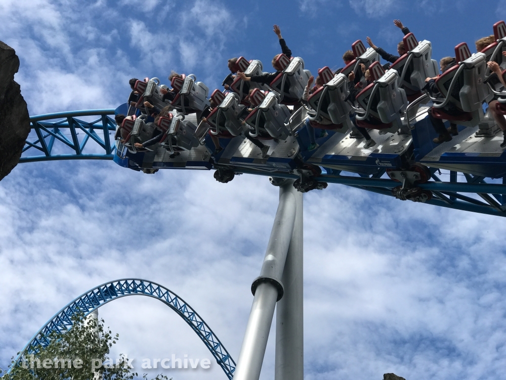 blue fire Megacoaster at Europa Park
