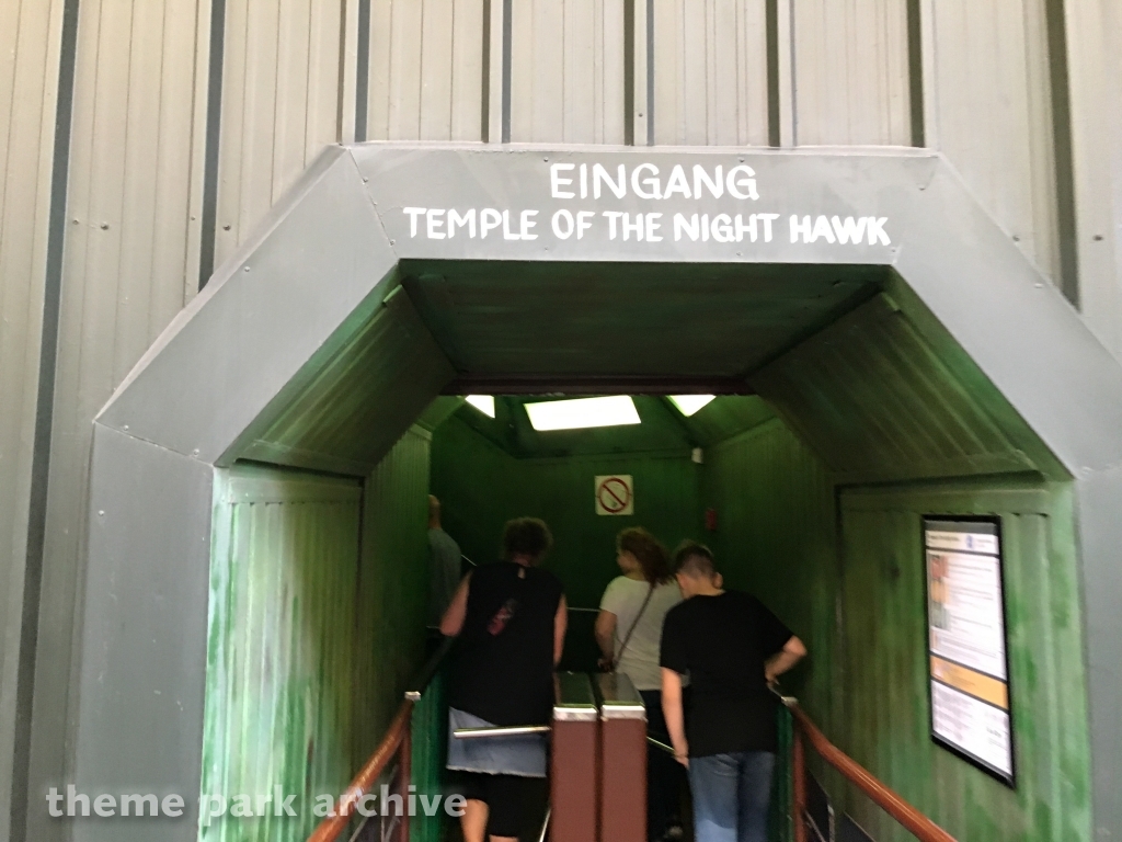 Temple of the Night Hawk at Phantasialand