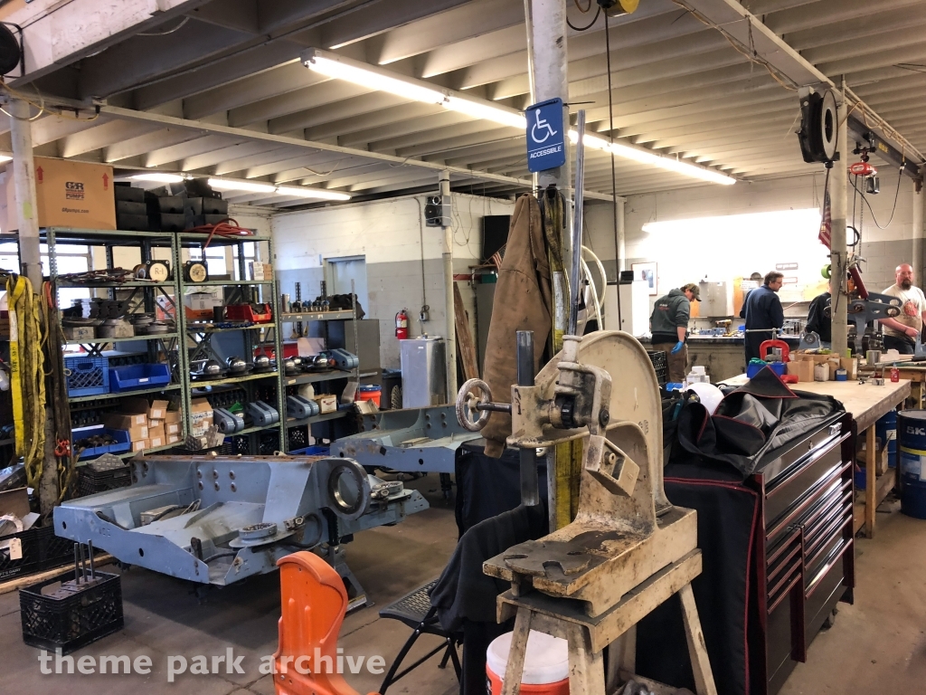Maintenance Building at Cedar Point