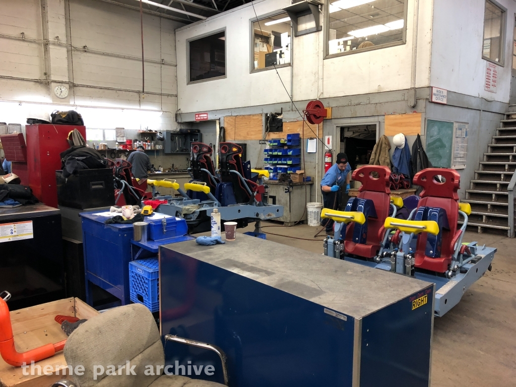 Maintenance Building at Cedar Point