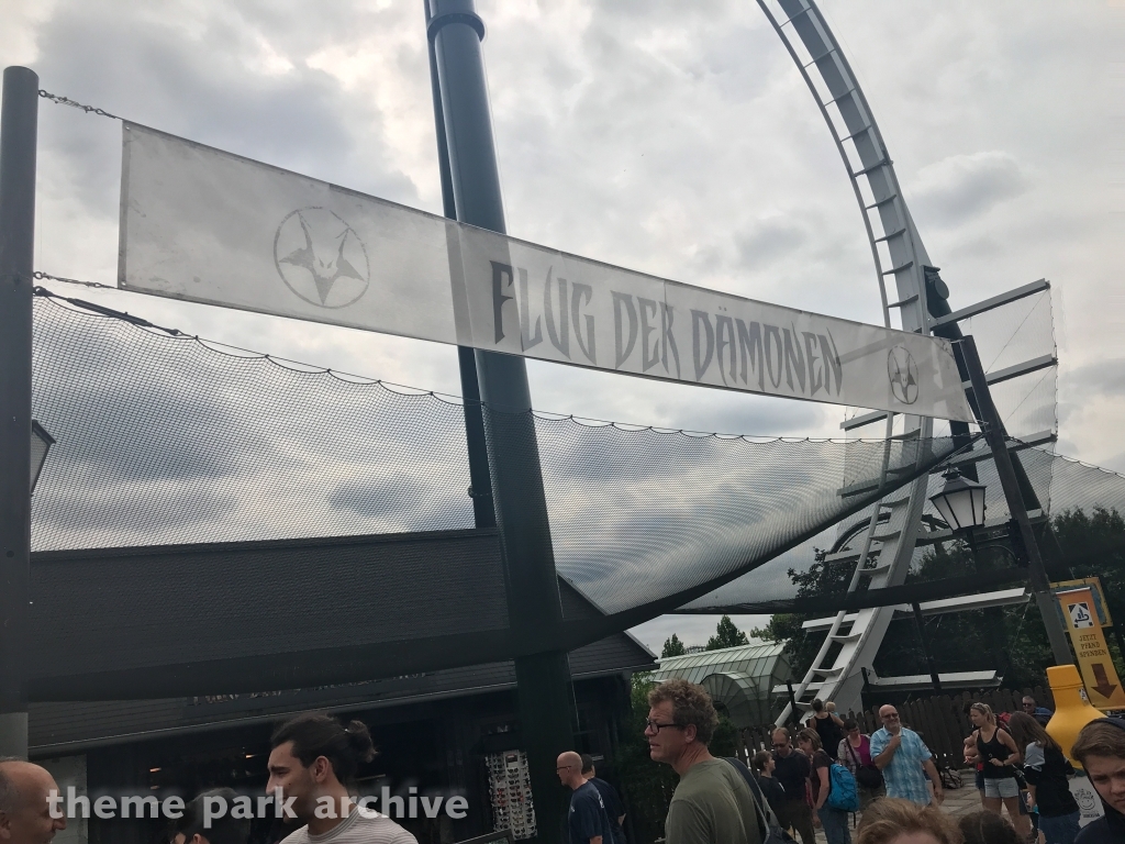 Flug Der Damonen at Heide Park