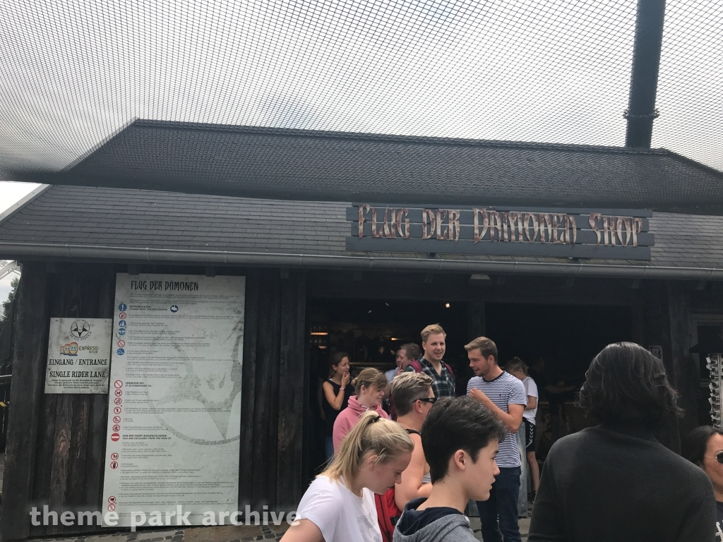 Flug Der Damonen at Heide Park