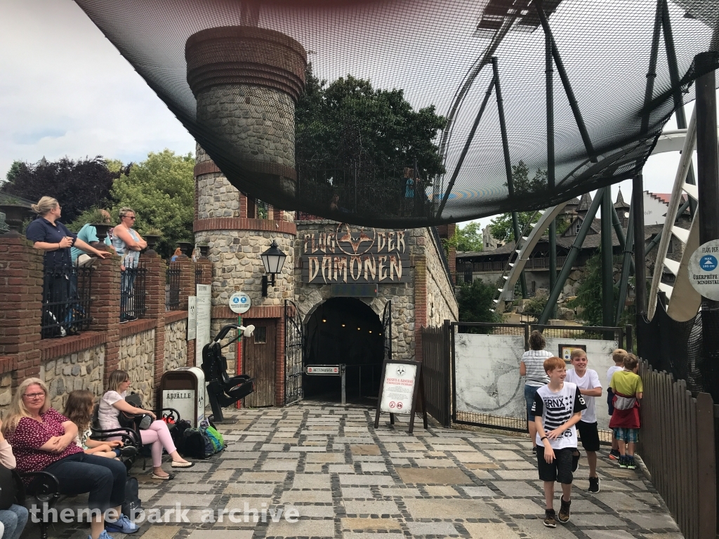 Flug Der Damonen at Heide Park