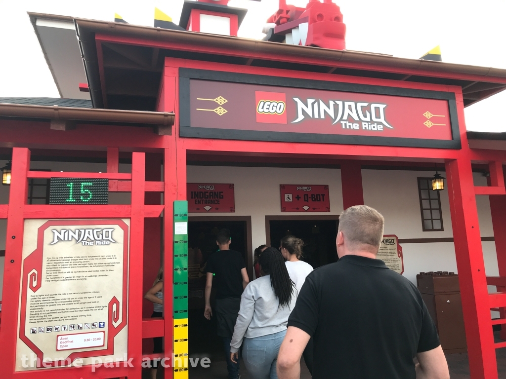 LEGO NINJAGO The Ride at LEGOLAND Billund