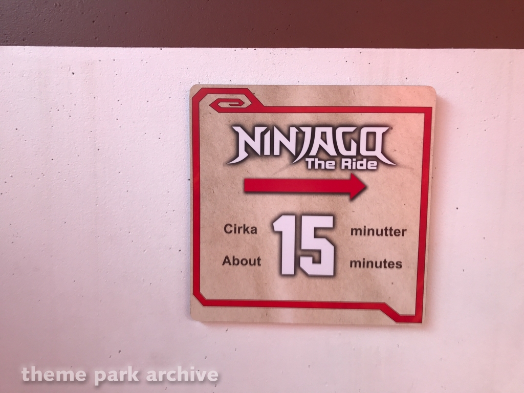 LEGO NINJAGO The Ride at LEGOLAND Billund