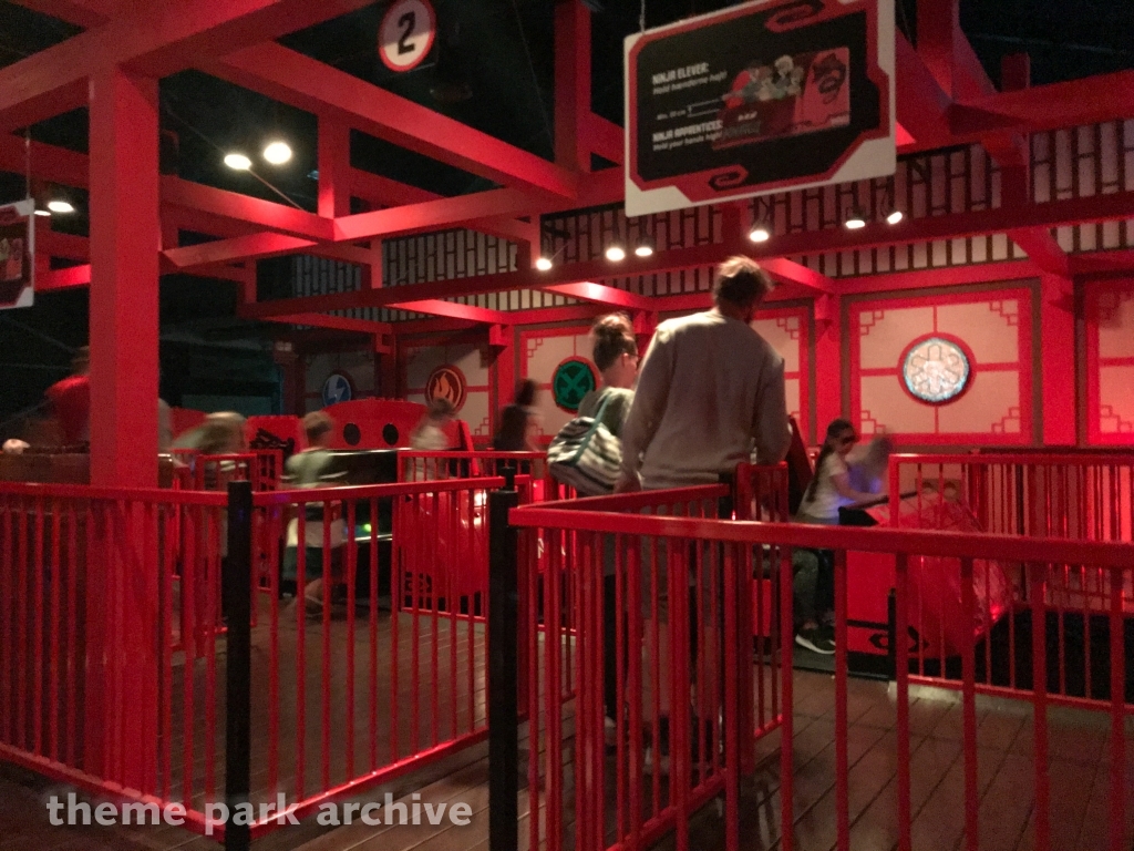 LEGO NINJAGO The Ride at LEGOLAND Billund