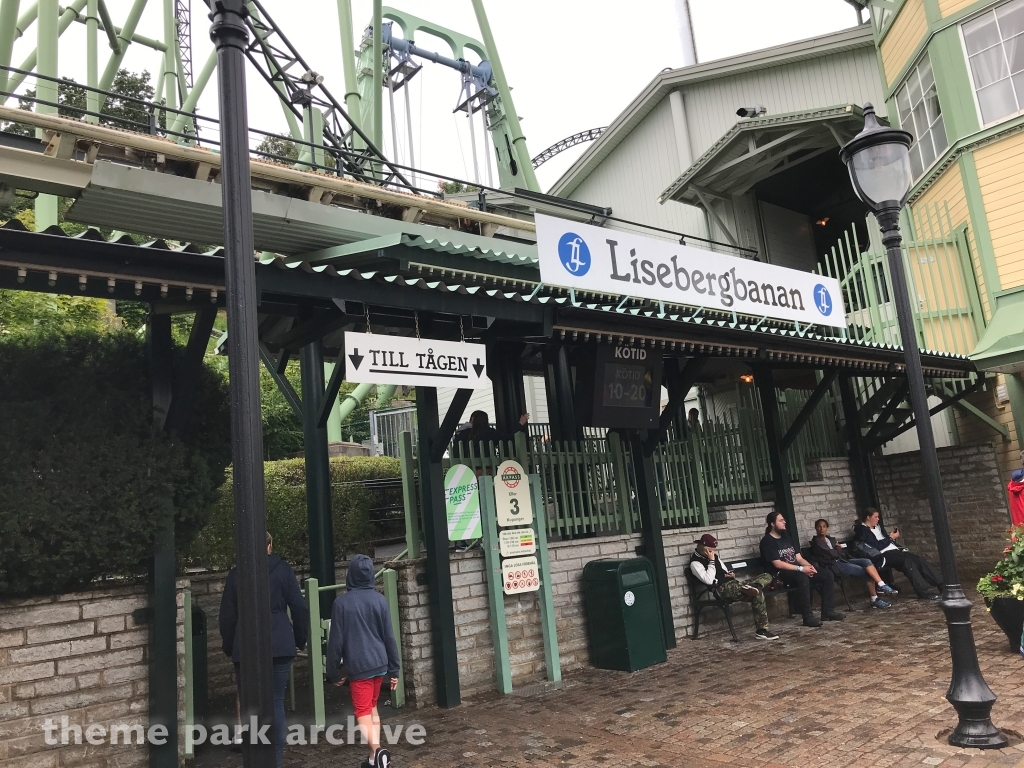 Lisebergbanan at Liseberg