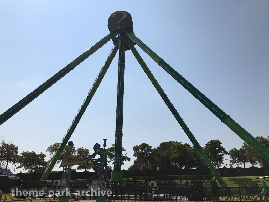 The Riddler Revenge at Six Flags Over Texas