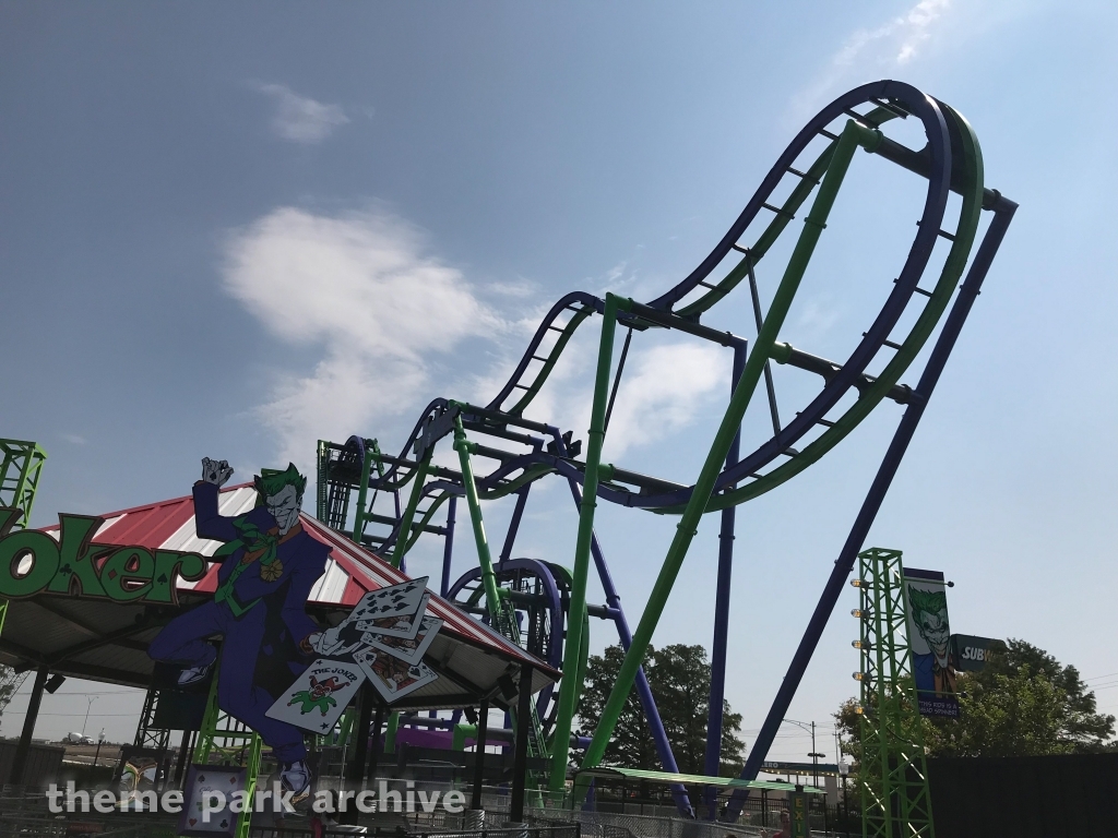 The Joker at Six Flags Over Texas