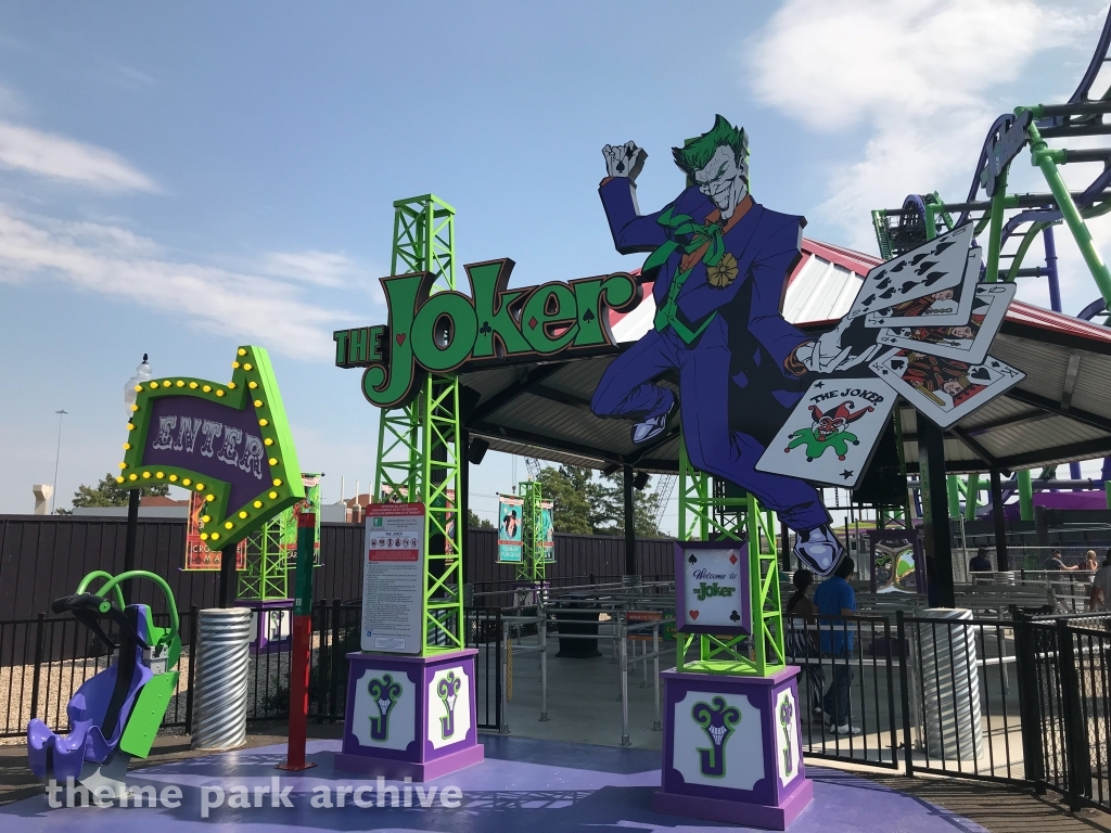 The Joker at Six Flags Over Texas