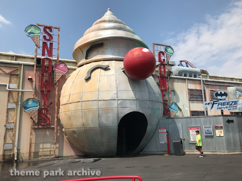 Mr. Freeze at Six Flags Over Texas