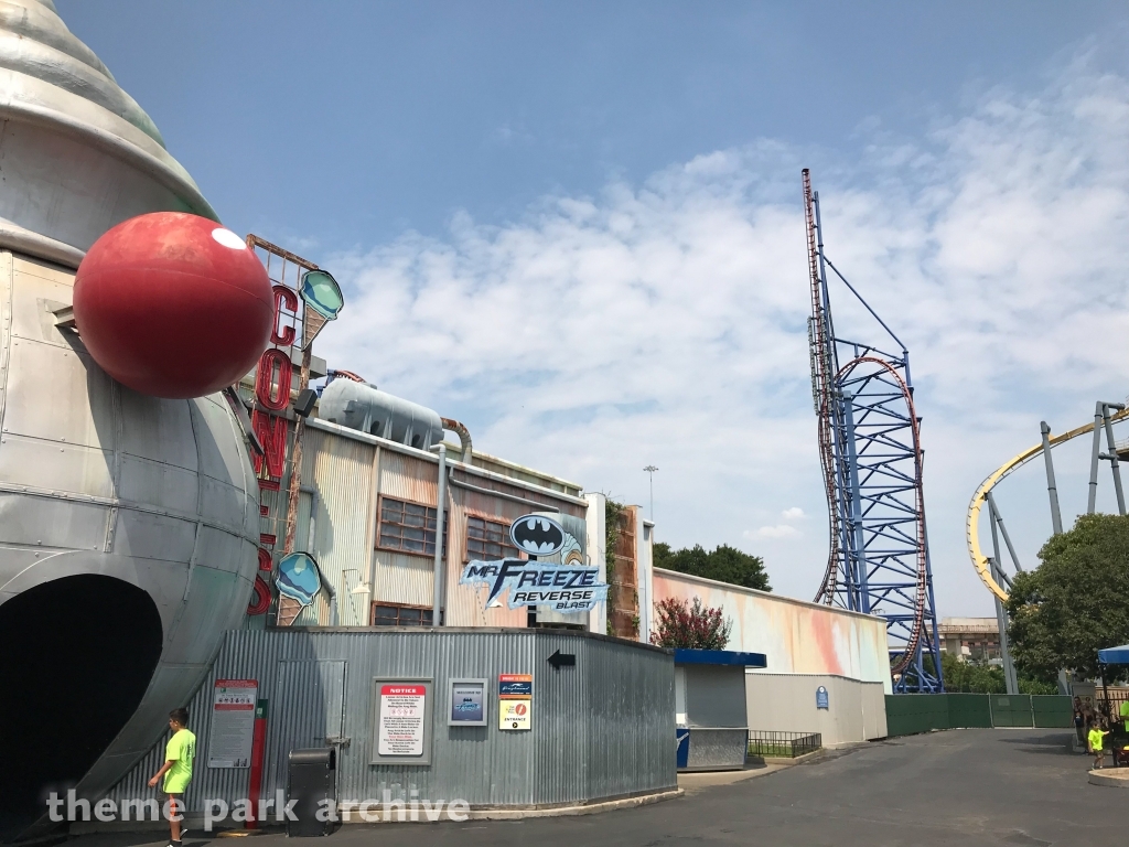 Mr. Freeze at Six Flags Over Texas