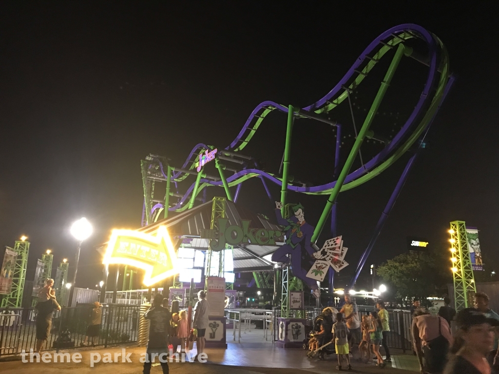 The Joker at Six Flags Over Texas