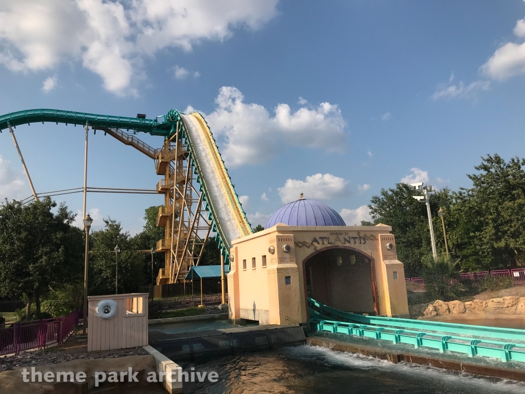 Journey to Atlantis at SeaWorld San Antonio
