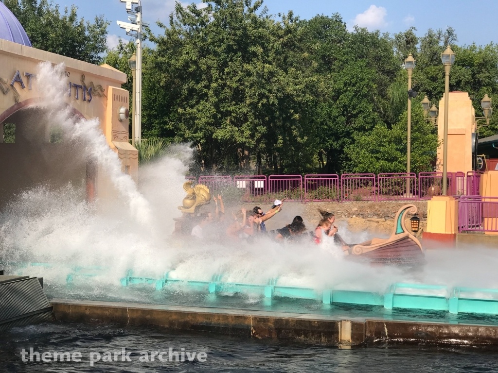 Journey to Atlantis at SeaWorld San Antonio