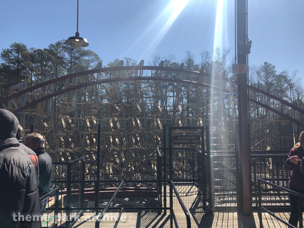 Twisted Timbers at Kings Dominion