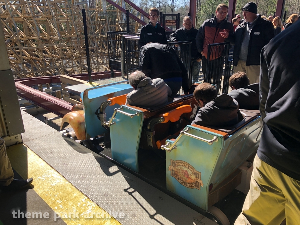 Twisted Timbers at Kings Dominion